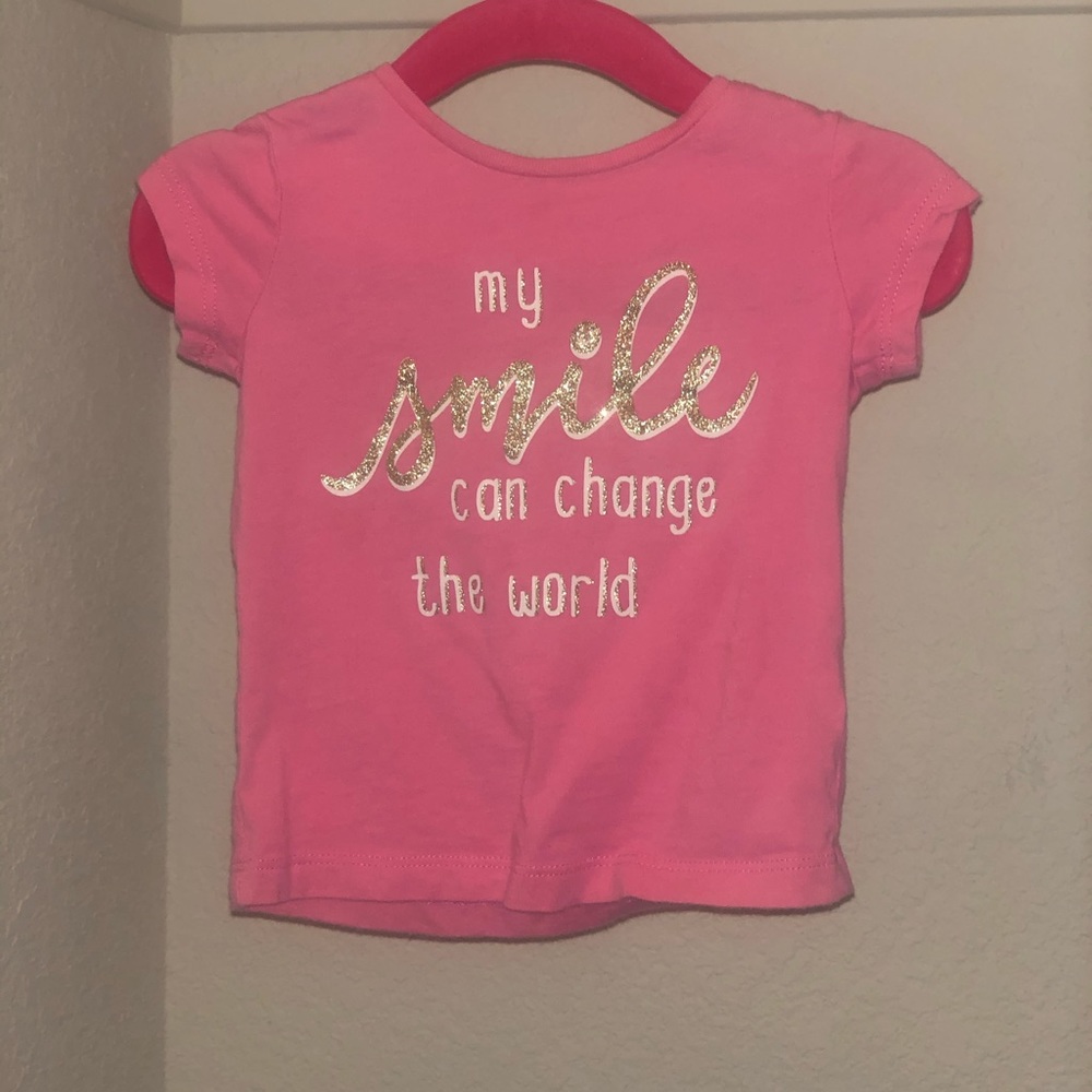 Toddler Girls Pink Shirt